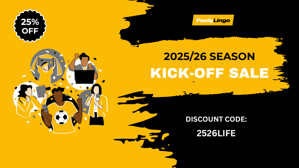 FootyLingo 202526 Kick-Off Sale 2526LIFE
