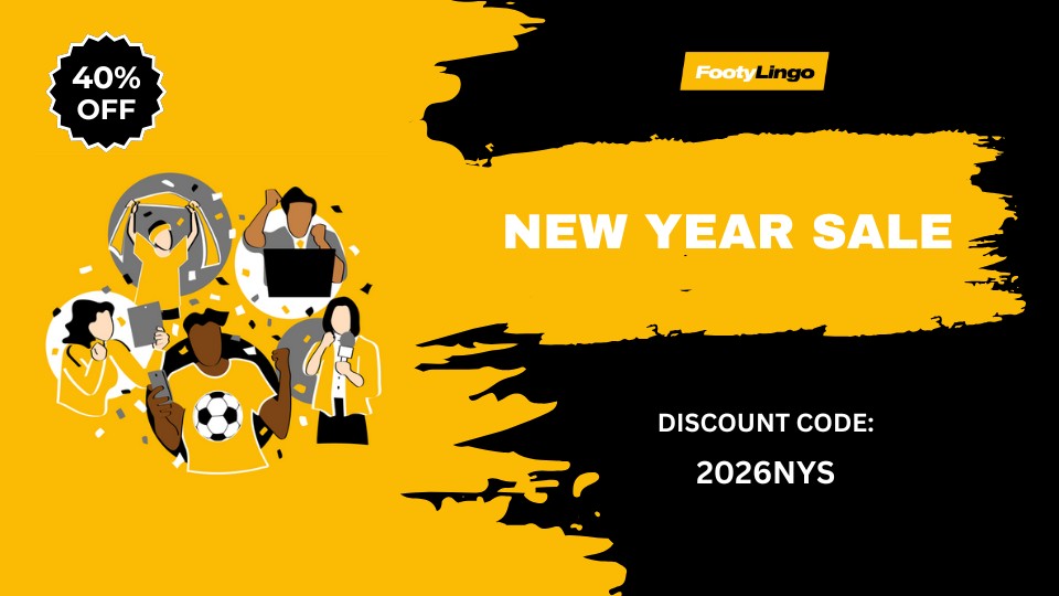 FootyLingo 2026 New Year Sale
